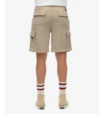 Superdry Kratke cargo hla?e s kontrastnimi ?ivi, be?