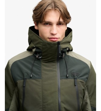 Superdry Giacca a vento Color Block Ultimate verde