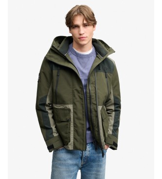 Superdry Giacca a vento Color Block Ultimate verde