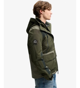 Superdry Giacca a vento Color Block Ultimate verde