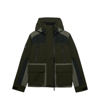 Superdry Giacca a vento Color Block Ultimate verde