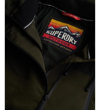 Superdry Giacca a vento Color Block Ultimate verde