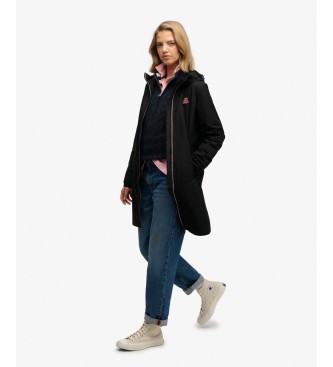 Superdry Windjacke Longline TRI schwarz
