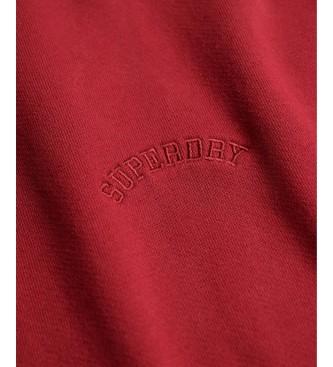 Superdry Essential Logo Red Sweatshirt