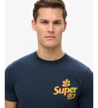 Superdry Camiseta Fade marino