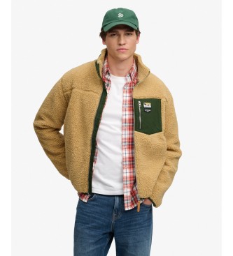 Superdry Mountain Full beige fleece