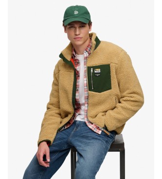 Superdry Mountain Full beige fleece