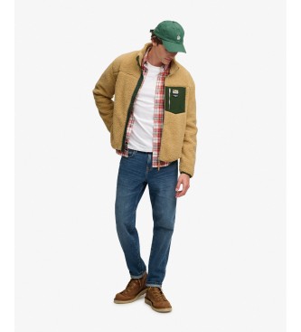 Superdry Mountain Full beige fleece