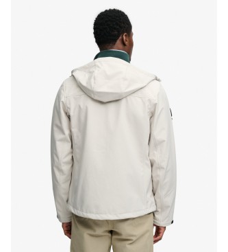 Superdry Giacca softshell con cappuccio Trekker beige