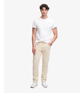 Superdry Calças de ganga bege Vintage Slim Straight
