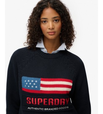 Superdry Veste américaine marine