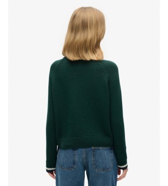 Superdry Jersey Americana Roll grün