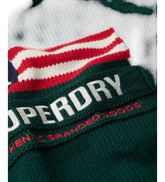 Superdry Jersey Americana Roll grün