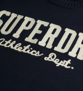 Superdry Navy Blue Appliqué Sweater