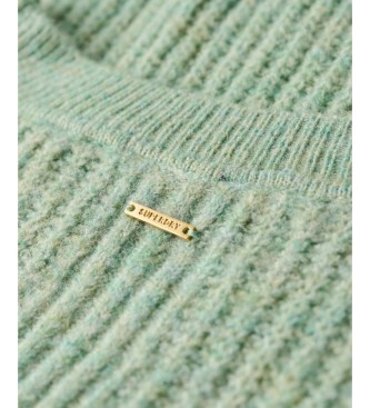 Superdry Jersey Brushed grün