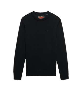 Superdry Black Preppy Sweater