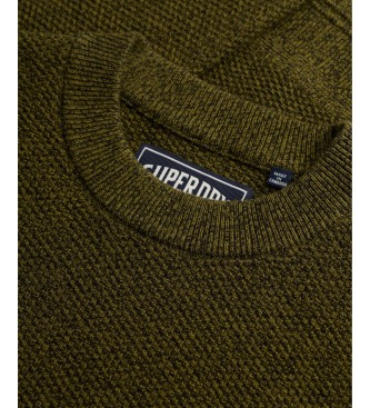 Superdry Green Texture Jersey