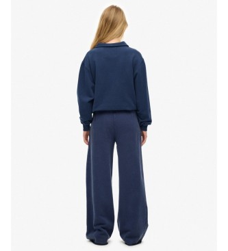 Superdry Pantalón Jogger Athletic Flare marino