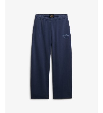 Superdry Pantalón Jogger Athletic Flare marino