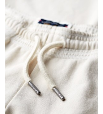 Superdry Athletic Low Rise Flare Jogger-Hose cremeweiß