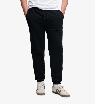Superdry Essential Company Logo Black Jogger Pants