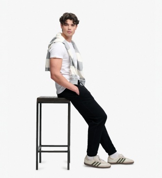 Superdry Essential Company Logo Black Jogger Pants