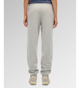 Superdry Pantalone Jogger Essential Logo Cuff grigio