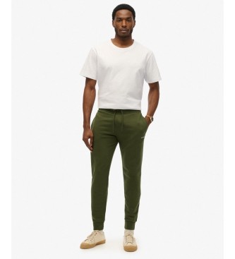 Superdry Green Plain Jogger Pants