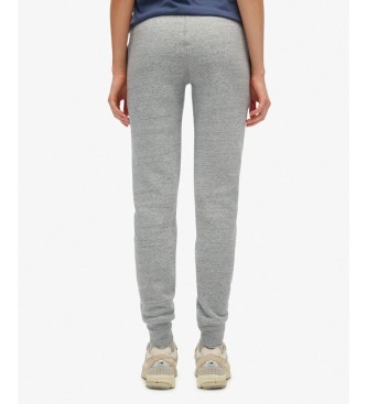 Superdry Pantalón Jogger Premium Script Entry gris