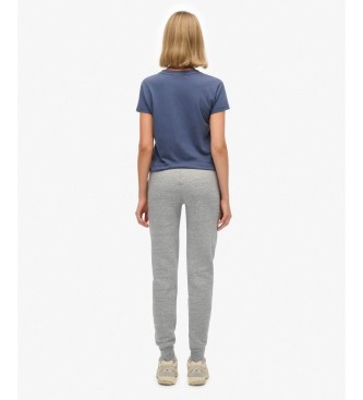 Superdry Pantalón Jogger Premium Script Entry gris
