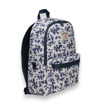 Superdry Sac à dos Heritage AOP bleu