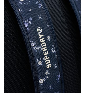 Superdry Zaino Heritage AOP blu marino