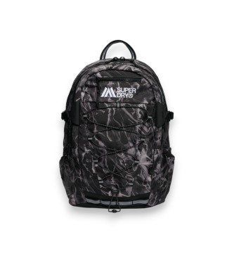 Superdry Outdoor rygsæk 28L mønstret sort