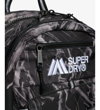 Superdry Outdoor rygsæk 28L mønstret sort