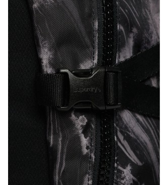 Superdry Outdoor rygsæk 28L mønstret sort