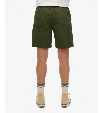 Superdry Essentials Walk Bermuda shorts in green
