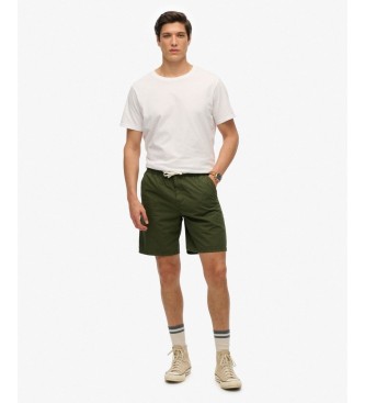 Superdry Essentials Walk Bermuda shorts in green