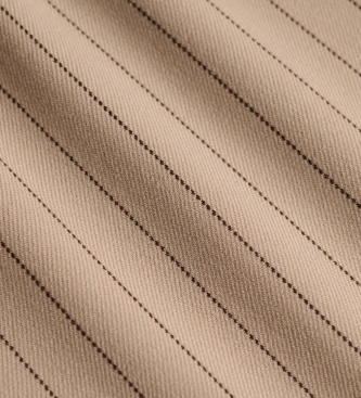 Superdry Beige Nadelstreifenhose