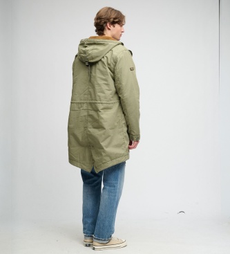Superdry Parka Militar verde