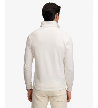 Superdry Classic Rugby white rugby polo
