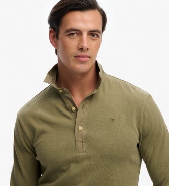 Superdry Polo Classic Rugby vert