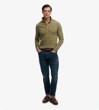 Superdry Polo Classic Rugby vert