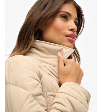 Superdry Beige gesteppte Chore-Liner-Jacke