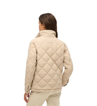 Superdry Beige gesteppte Chore-Liner-Jacke