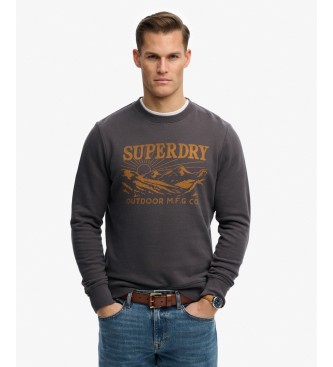 Superdry Retro Outdoor sweatshirt brun