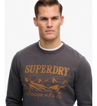 Superdry Retro Outdoor sweatshirt brun