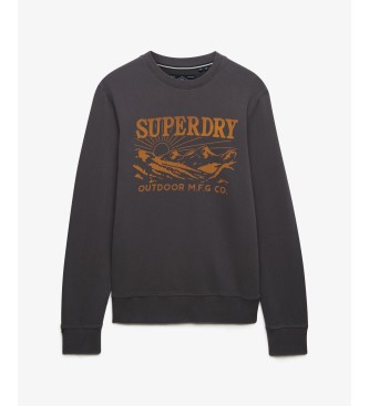 Superdry Retro Outdoor sweatshirt brun