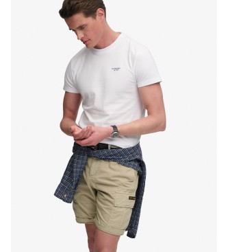 Superdry Beige Ripstop Light cargo shorts