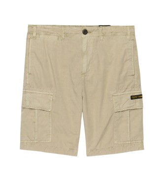Superdry Beige Ripstop Light cargo shorts