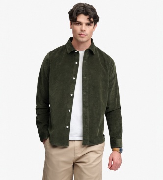 Superdry Overhemdjas Groen